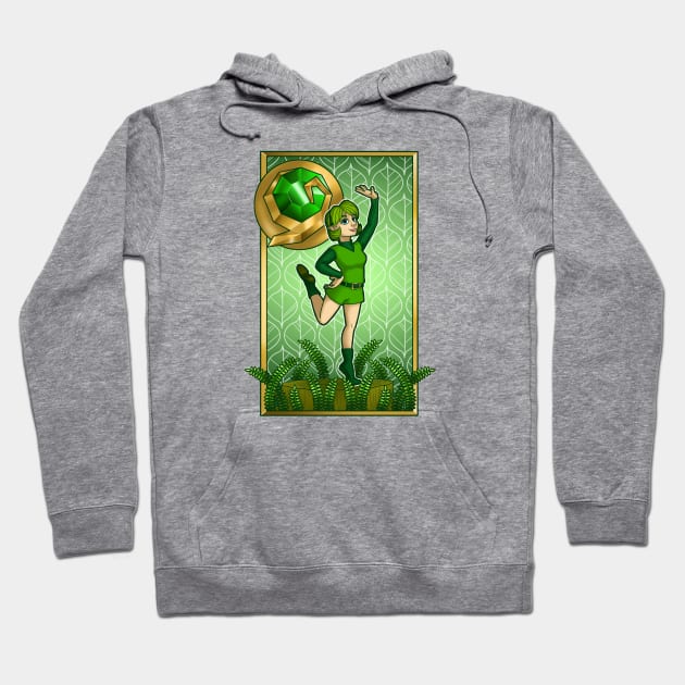 Saria Nouveau Hoodie by mikaelak